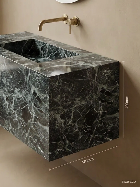 Alpine Verdi wall hung integrated Vanity