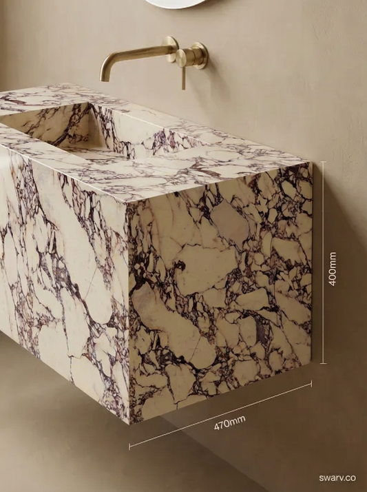 Viola integrated vanity wall hung