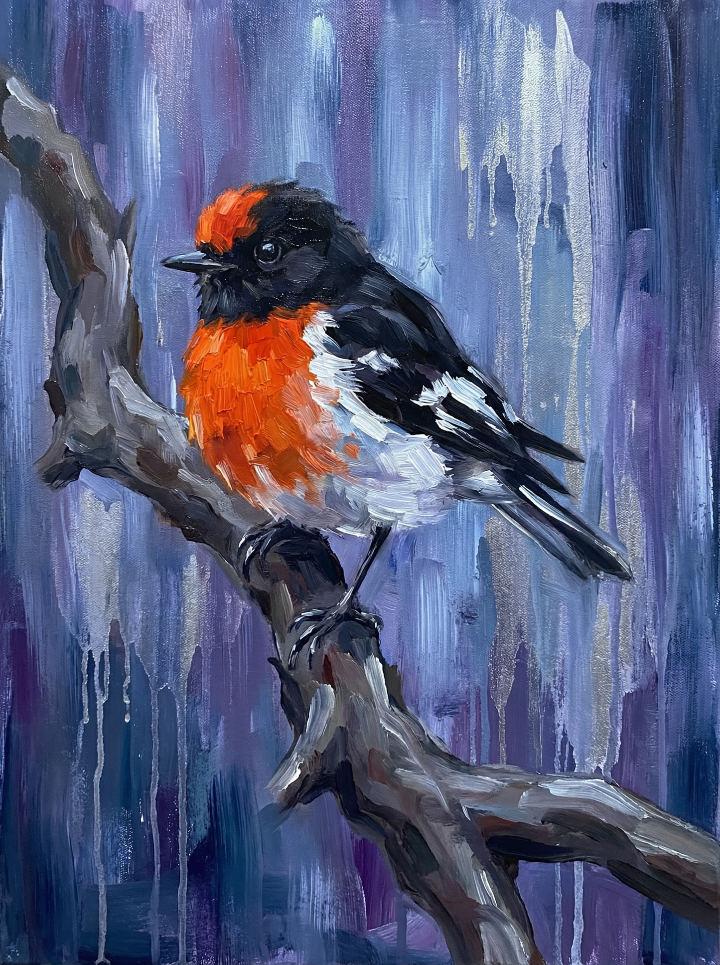 Bird wall art one