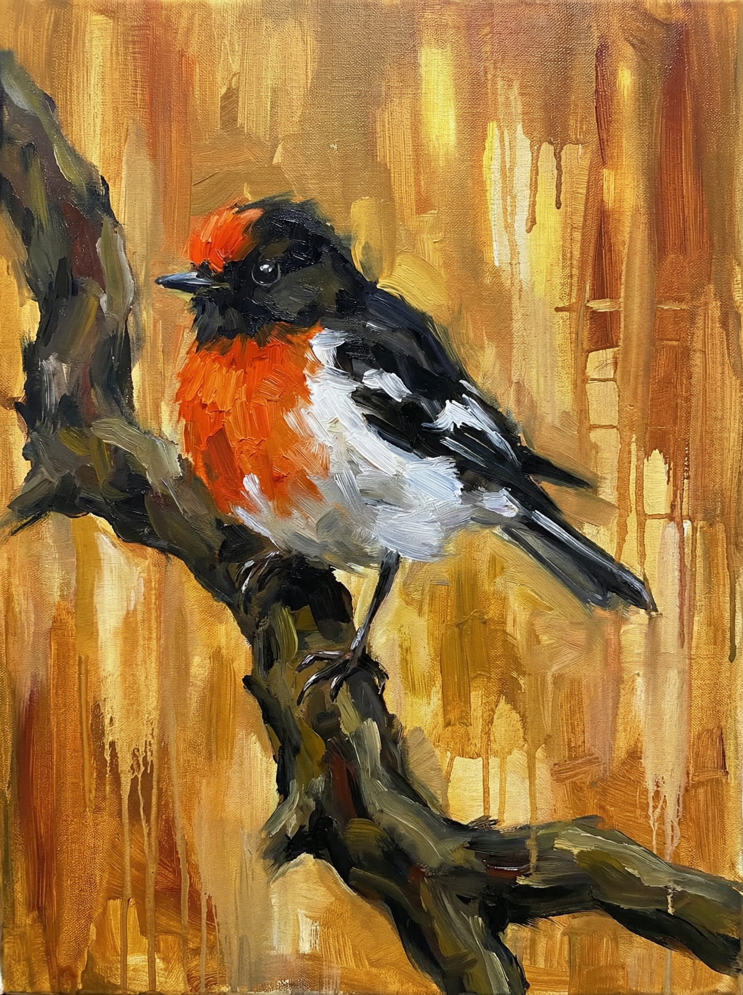 Bird wall art one