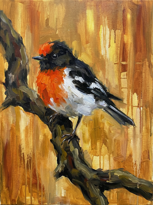 Bird wall art one