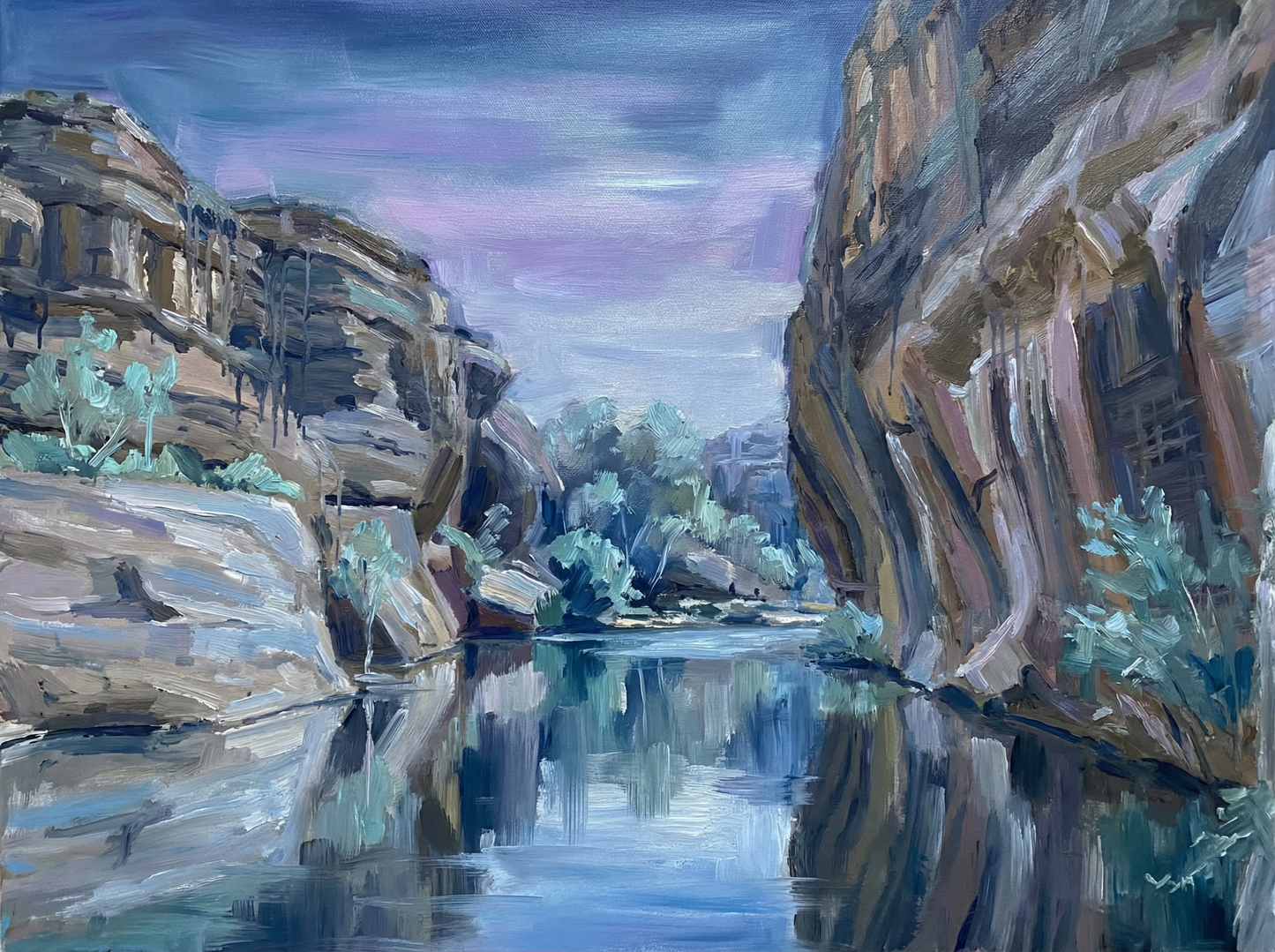 Landscape wall art four